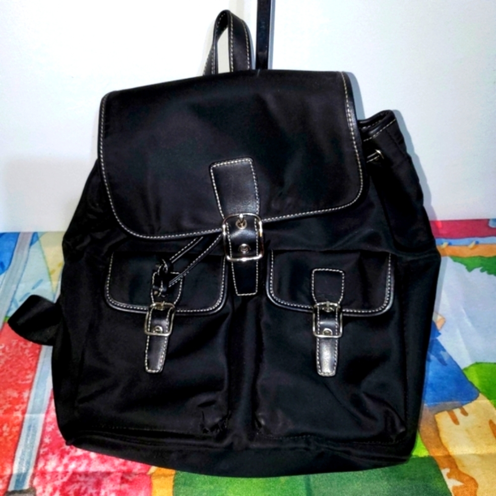 Coach Authentic Micro Backpack Black Bag - image 2